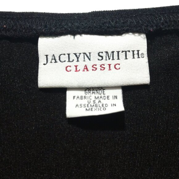 Jaclyn Smith Classic Women's Black Nylon Skirt L Large - Picture 5 of 6